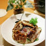 秋刀魚とれんこんのガーリック醤油丼