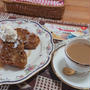 コーヒー風味のフレンチトースト&和スイーツ(レシピリンクあり)