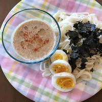 ナッツ類が隠し味☆簡単ゴマだれうどん
