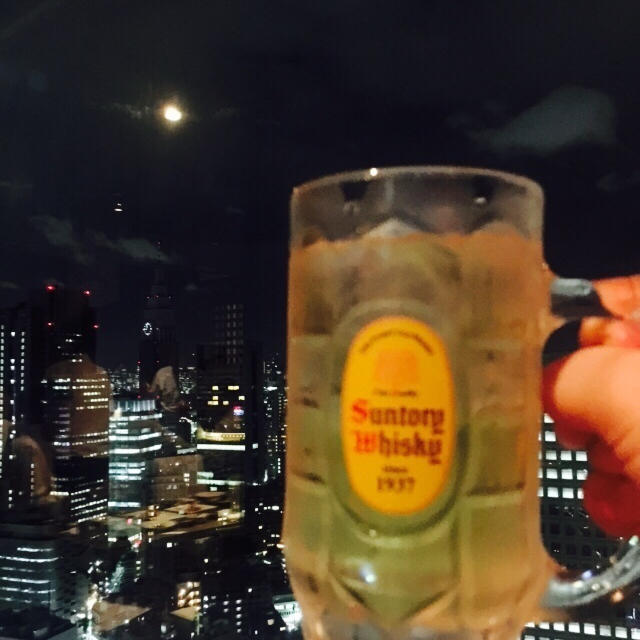 東京の夜景に乾杯（≧∇≦）