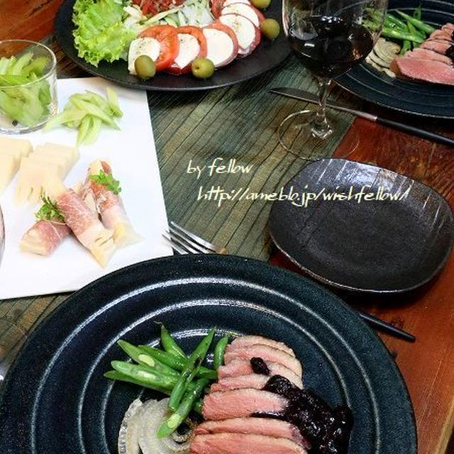 ◆鴨ロースとやっぱり筍でおうちごはん♪～ゆるやか糖質制限中♪