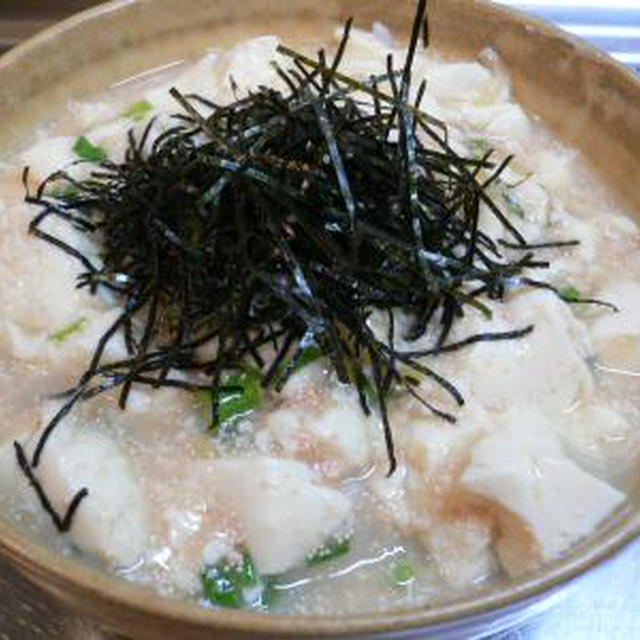 明太豆腐丼 柚子コショウ風味