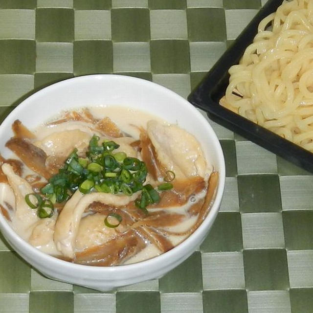 鶏肉とごぼうの豆乳つけ麺