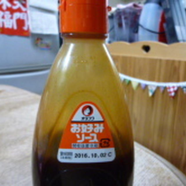 ピタッとキャップに感動♪オタフクお好みソース