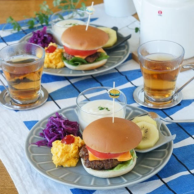 朝からがっつりワンプレート