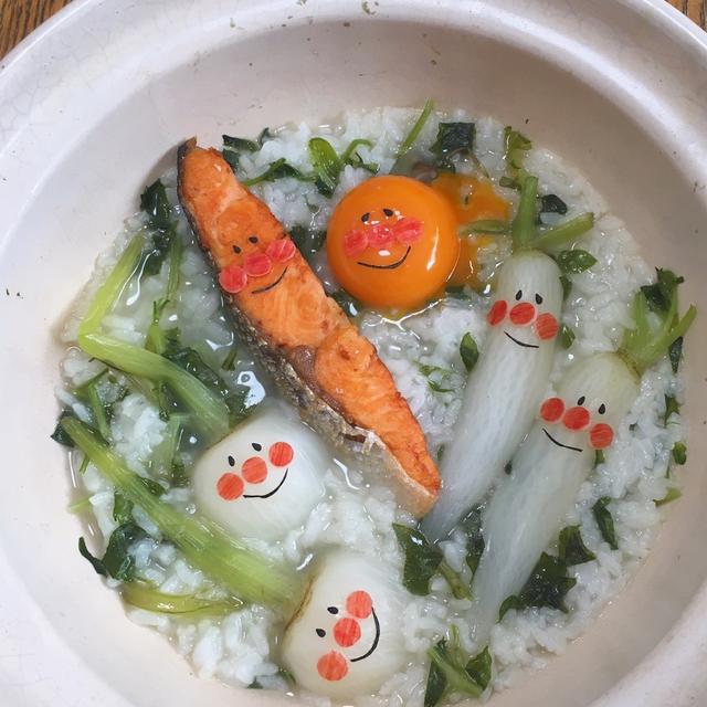 アンパンマン七草粥～無病息災を願って♪～