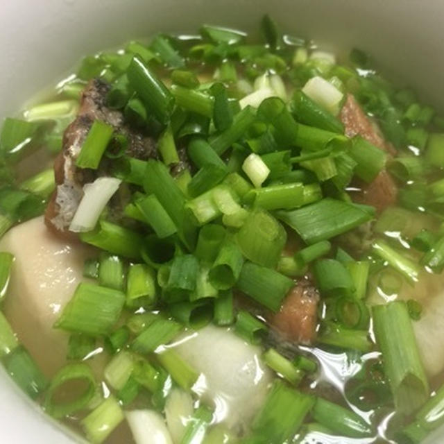 野村佃煮　当座煮　海老芋と鱈のうま煮を使うと雑煮があっという間に出来上がり