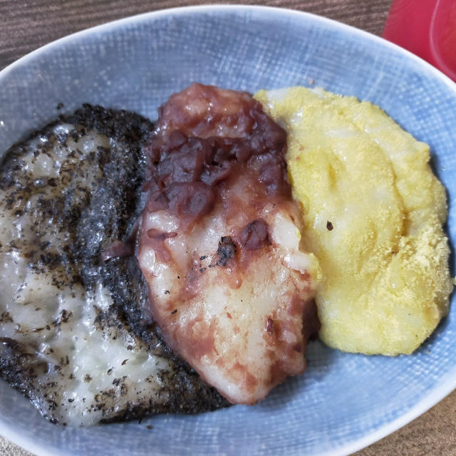 お餅で朝ごはん＼(^o^)／