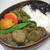 茄子のカレー煮弁当。かますの干物づくり。スリッパとあんこ