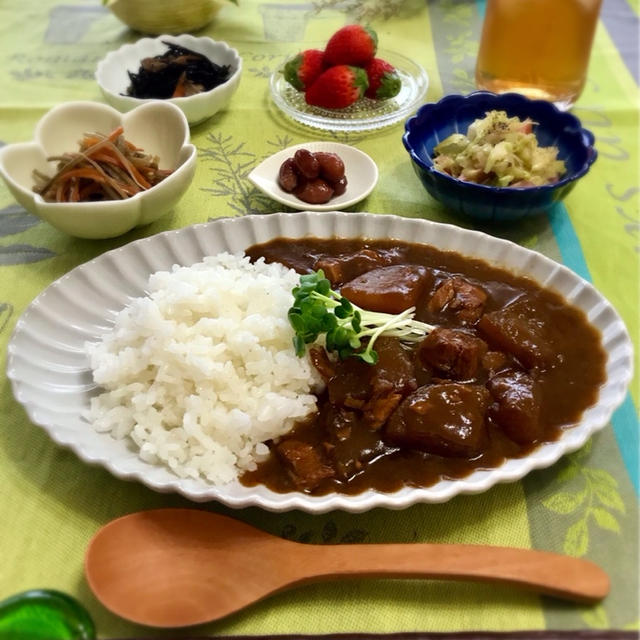 リメイク和風カレーとバラ園♡