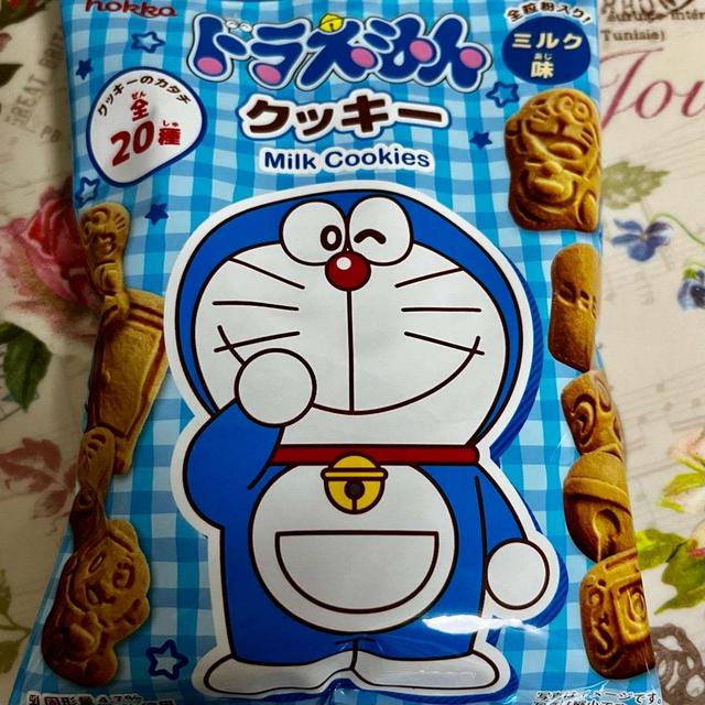 DAISOで買える hokka ドラえもんクッキーミルク味