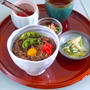 自家製冷凍の牛丼を食べた件