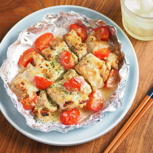 カリカリチキンのとろ～りチーズ焼き、フーディストノート連載