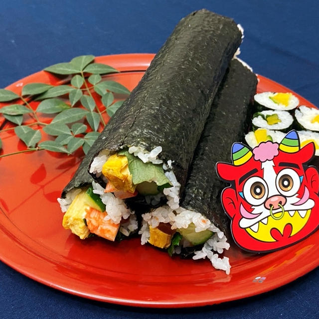 アメリカでも恵方巻【アメリカのおうちごはん】