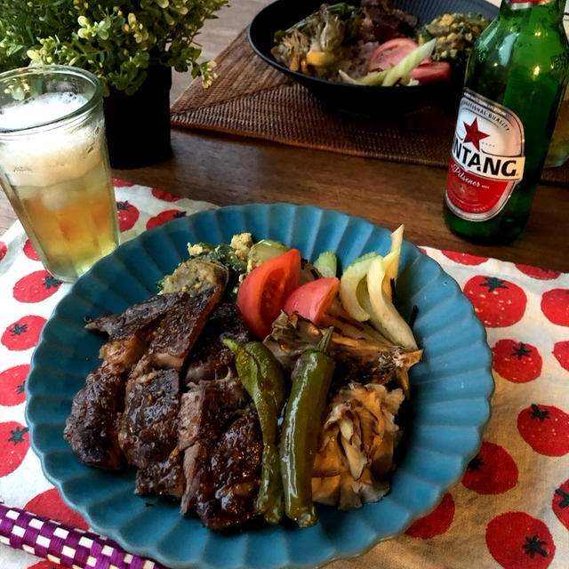 男子ウケ抜群！ステーキ丼定食～♡手をかけずに美味しく焼くコツ！