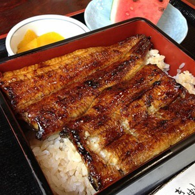 浜松の「康川」で土用のうなぎ