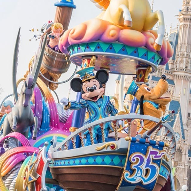TDR35周年「ドリーミング・アップ！」出演キャラ詳細！新しい昼のパレードを楽しもう