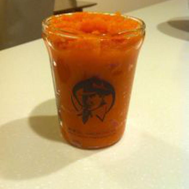 ゆっくり にんじんの甘みを引き出す