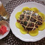 受賞⇒父の日は、昆布つゆでひまわりお好み焼き♪