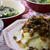 【玉露園さんの減塩こんぶ茶】で青紫蘇入り　麻婆白菜。