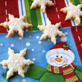 クリスマス☆可愛いアイシングクッキー☆雪の結晶