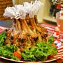 クリスマス料理の王道【クラウン（王冠）ローストポーク】ゲストの歓声が聞こえます！