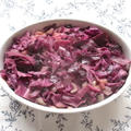 ＜イギリス料理・レシピ＞ 紫キャベツの蒸し煮【Braised Red Cabbage】