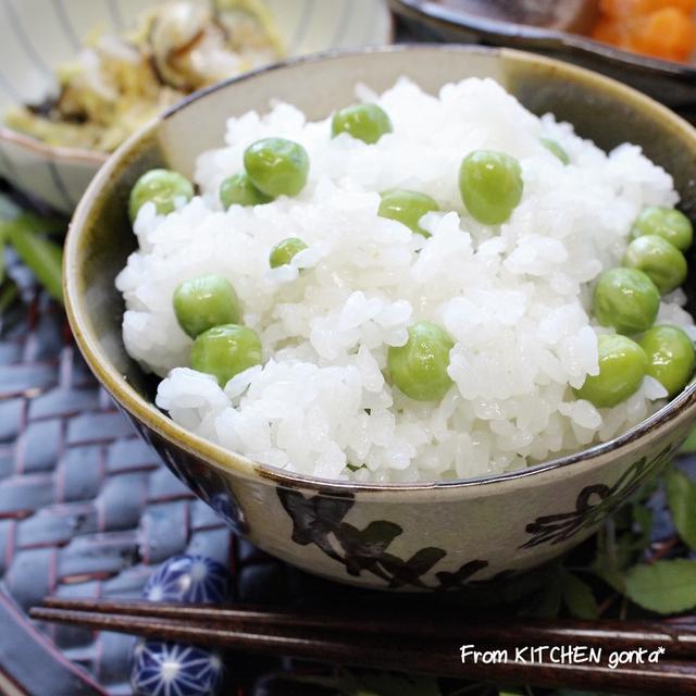 豆にシワがよらない⁈美味しい豆ごはん♬