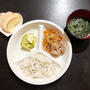 MON  09/16/2019【幼児食】夜ごはん・豚ヒレ肉と野菜の炒め物・ズッキーニ...