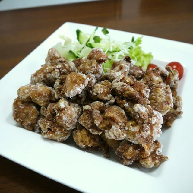 みどふぁどベシさんのカラリと軽い✿ベシ家の中津からあげ♪