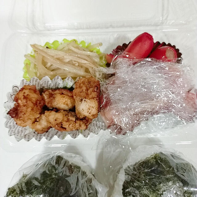 ９月３０日(木)のお弁当　イカの竜田揚げ