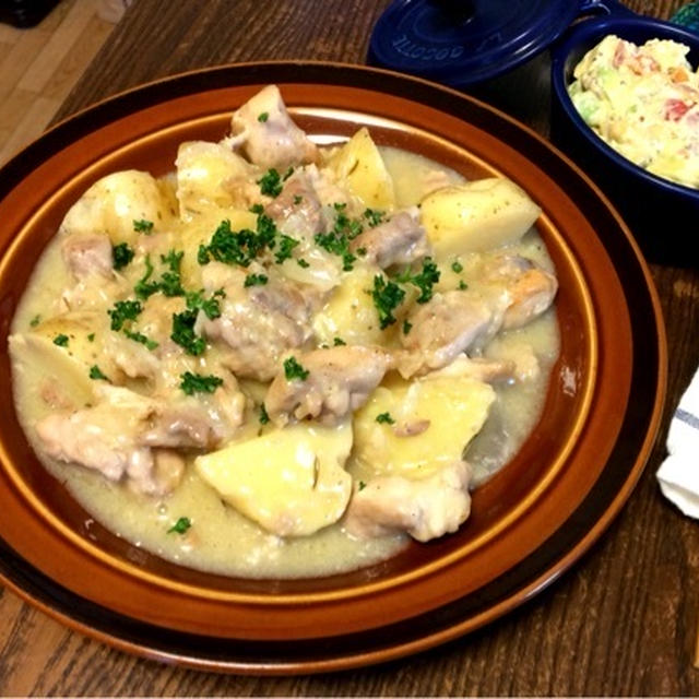 鶏肉のビネガー煮込み