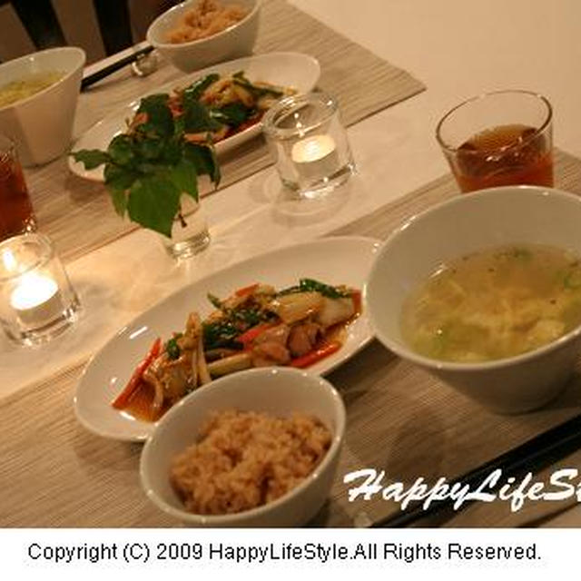 レシピブログ連載にて・・・【鶏肉と野菜のオイスターソース炒め ｅｔｃ】