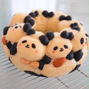 ふとっちょパンダのちぎりパン by ぷちみみんさん | レシピブログ