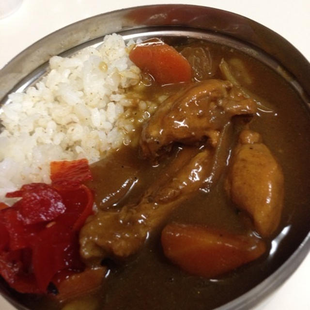 私の昼ごはん(o^^o)