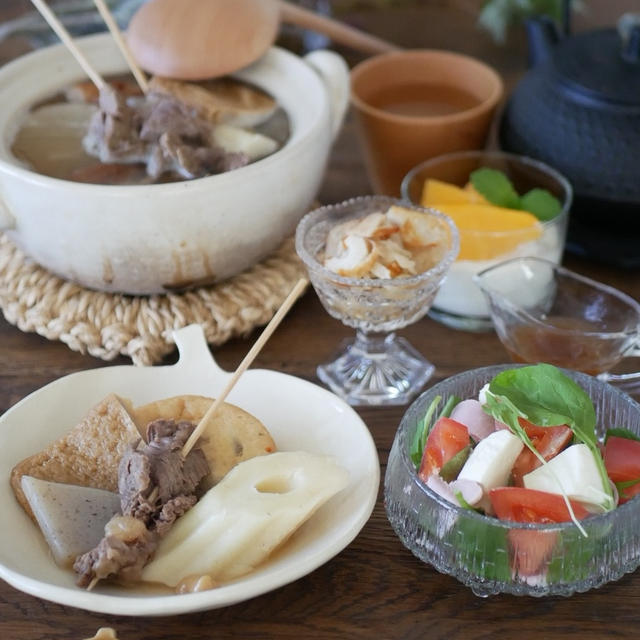 おでんでポカポカの晩ごはん