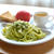 チキンのバジルソースパスタ