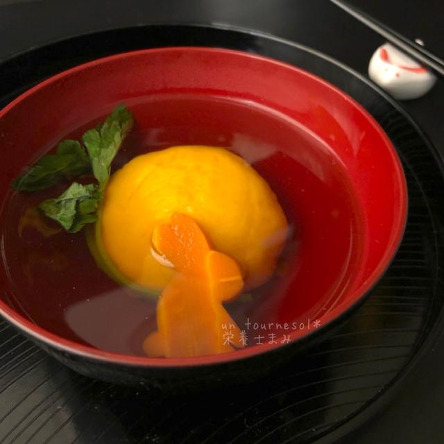 【中秋の名月】風邪予防効果に！鶏かぼちゃの月見団子汁♡レシピ
