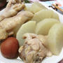 しみウマ～♪　手羽元と大根の梅オイ白だし煮