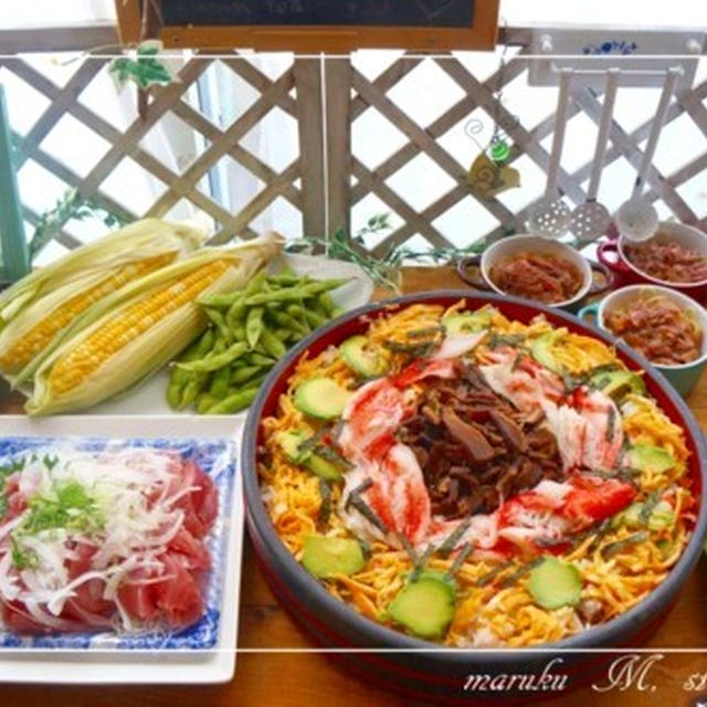 花火大会の日のお家ご飯＆スーパームーン