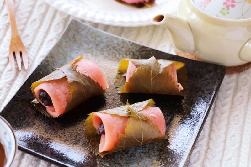 レンジで簡単♪もっちもちの関東風桜餅レシピ