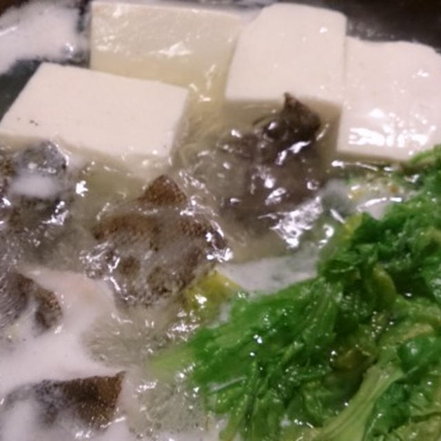 野郎飯流・真鱈と菜の花の湯豆腐