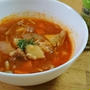 トマトジュースで簡単にミネストローネ