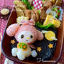 お月見マイメロちゃんのお弁当♡