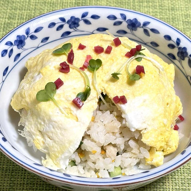 【レシピ　焼き鳥入りオムちらし】2月23日は仕事運を上げ、夢をつくるメニューの寿司がラッキー