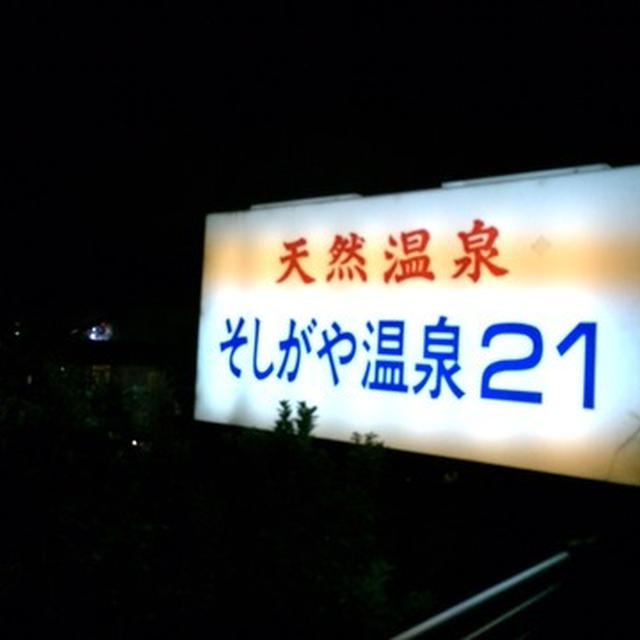 お安く銭湯で東京の黒湯温泉「そしがや温泉21」おっ邪魔ぁ〜 裸で泳げちゃうプール有り（笑）