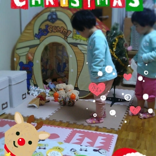 クリスマスごはんとプレゼント