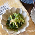 【レシピ・副菜・作り置き】簡単に浅漬けができる！小松菜の浅漬け