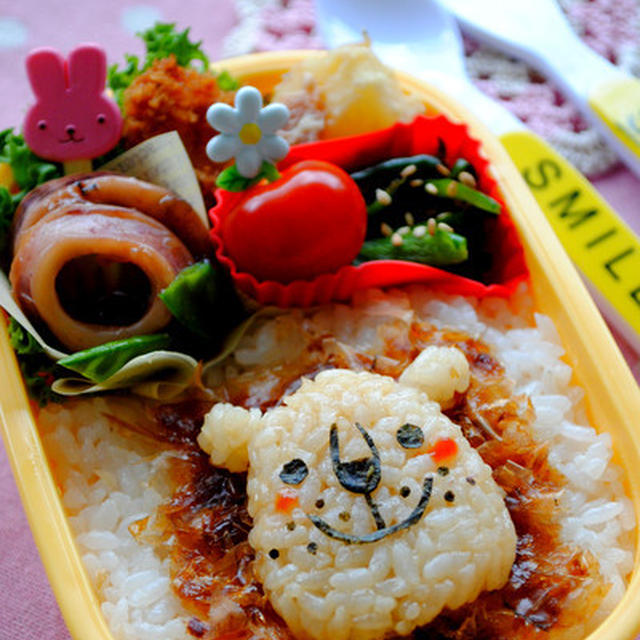 ライオンさんのお弁当（キャラ弁、デコ弁）