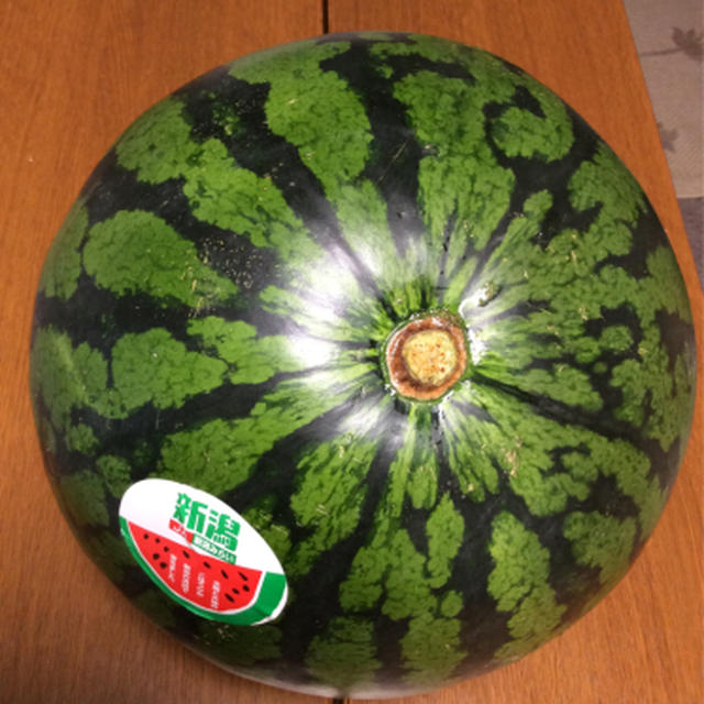 冷蔵庫はスイカでいっぱい